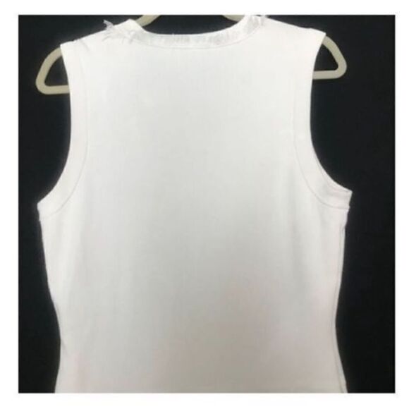 Kate Spade Women’s Size XS Fringe Sweater Dress Ivory Fit and Flare Sleeveless - Picture 10 of 12